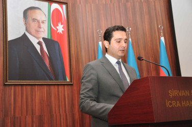 Şirvanda ötən ilin yekunları ilə bağlı hesabat yığıncağı keçirilib.