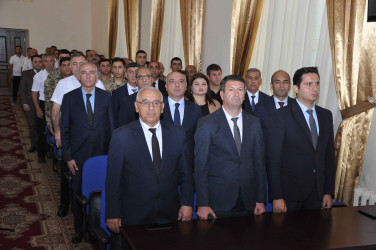 Şirvanda Anım Gününə həsr olunmuş tədbir keçirilib.