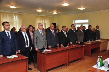 Bayramlı qəsəbəsində səyyar görüş keçirilib.