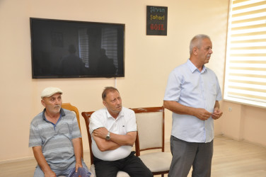 Şirvan Səhər İcra Hakimiyyətinin başçısı İlqar Abbasov vətəndaş qəbulu keçirib.