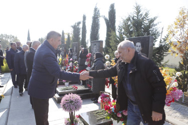 Vətən müharibəsi şəhidi Şəhriyar İsmayılzadənin anım günü qeyd edilib.