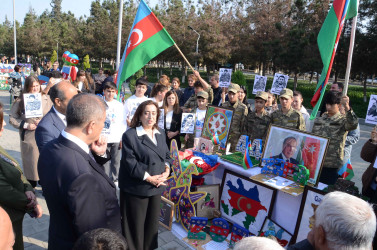 Şirvanda 8 Noyabr - Zəfər Gününə həsr olunmuş sərgi təşkil edilib.