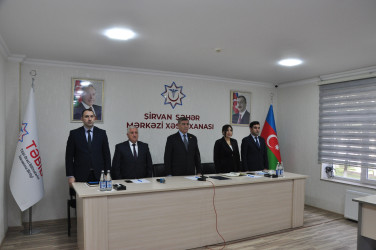 Şəhər İcra Hakimiyyətinin başçısı İlqar Abbasov növbəti səyyar görüş keçirib.