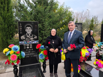 Vətən müharibəsi şəhidi Alışanlı Amalın xatirəsi anılıb.