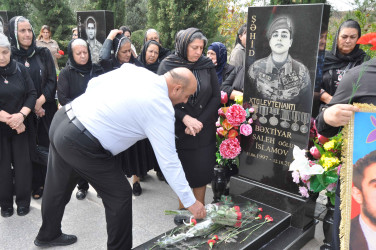 Şirvanda Vətən müharibəsi şəhidlərinin xatirəsi ehtiramla yad edilib.