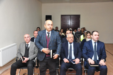 Şəhər İcra Hakimiyyətinin başçısı İlqar Abbasov növbəti səyyar görüş keçirib.