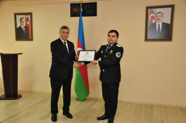 Şirvanda miqrasiya orqanları işçilərinin peşə bayramı günü qeyd edilib.