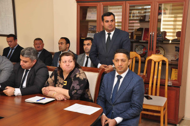 Şirvan Səhər İcra Hakimiyyətinin başçısı İlqar Abbasov vətəndaş qəbulu keçirib.