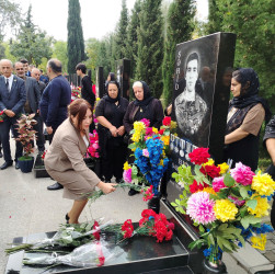 Şirvanda şəhid Elvin Şıxəliyevin xatirəsi anılıb.