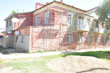 Şirvanda “Şəhərsalma və Memarlıq İli” çərçivəsində görülən abadlıq işləri davam etdirilir.