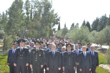 Şirvan şəhərində 27 Sentyabr – Anım Gününə həsr olunmuş tədbir keçirilib.