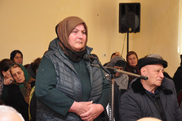 Şəhər İcra Hakimiyyətinin başçısı İlqar Abbasov növbəti səyyar görüş keçirib.