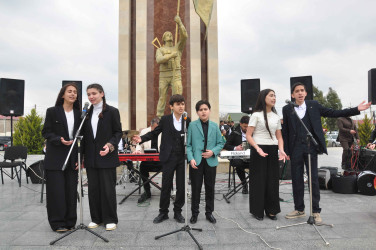 Şirvanda Novruz bayramı münasibətilə ümumşəhər tədbiri keçirilib.