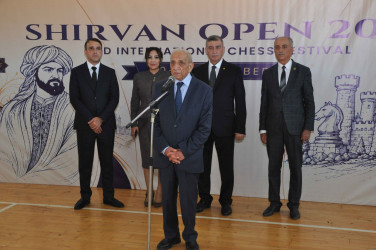 “Shirvan Open 2026” beynəlxalq şahmat festivalına start verilib.