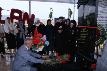 Vətən müharibəsi şəhidi baş leytenant Ruslan Rustamovun anım günü qeyd edilib.