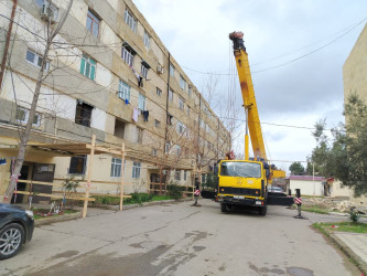 Şirvanda “Şəhərsalma və Memarlıq İli” çərçivəsində abadlıq işləri genişlənir.