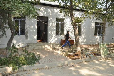 Şirvanda “Şəhərsalma və Memarlıq İli” çərçivəsində görülən abadlıq işləri davam etdirilir.