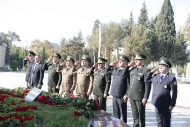 Şirvanda Zəfər Günü münasibətilə ümumşəhər tədbiri keçirilib.