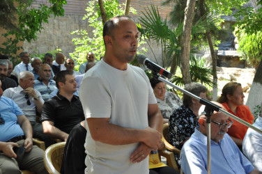 Şəhər İcra Hakimiyyətinin başçısı İlqar Abbasov növbəti səyyar görüş keçirib.
