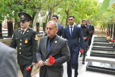 Şirvanda Vətən müharibəsi şəhidi Cavid Məmmədlinin xatirəsi anılıb.