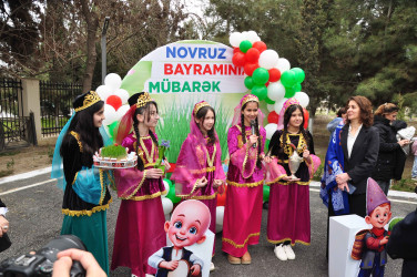 Şəhər İcra Hakimiyyətinin başçısı İlqar Abbasov yel çərşənbəsi münasibətilə təşkil olunan tədbirdə iştirak edib.