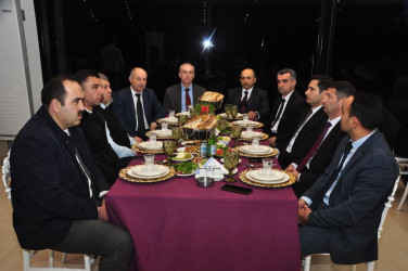 Şirvanda iftar süfrəsi təşkil olunub.