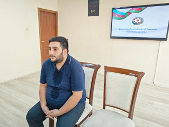 Şirvan Şəhər İcra Hakimiyyətinin başçısı İlqar Abbasov növbəti vətəndaş qəbulu keçirib.