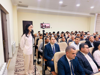 Şirvan Şəhər İcra Hakimiyyətinin başçısı İlqar Abbasov  növbəti səyyar görüş keçirib.