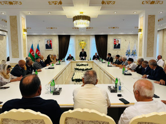 Şirvan şəhər Ağsaqqallar Şurasının hesabat konfransı keçirilib.