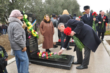 20 Yanvar faciəsinin 36-cı ildönümü Şirvan şəhərində silsilə tədbirlərlə qeyd olunub.