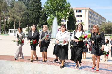 Şirvanda Ümummilli lider, Ulu Öndər Heydər Əliyevin anadan olmasının 102-ci ildönümünə həsr olunmuş tədbir keçirilib.