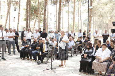 Şirvan Şəhər İcra Hakimiyyətinin başçısı İlqar Abbasov sakinlərlə növbəti səyyar görüş keçirib 02.09.2023