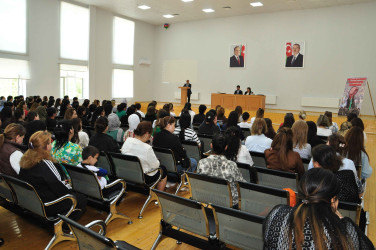 Şirvanda “Narkotik asılılığı problemində ailələrin rolu və valideyn məsuliyyəti” mövzusunda tədbir keçirilib.