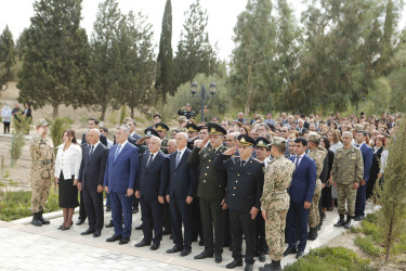 27 sentyabr - Anım Günü Şirvanda silsilə tədbirlərlə qeyd edilib.