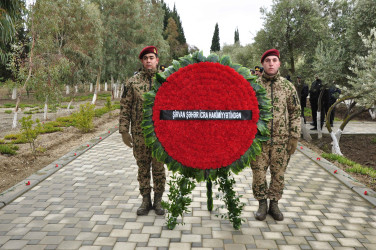 Şirvanda 20 Yanvar faciəsinin 36-cı ildönümünə həsr olunmuş ümumşəhər tədbiri keçirilib.