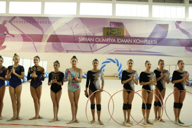 Şirvanda bədii gimnastika üzrə Azərbaycan yığma komandası üzvlərinin nümunəvi çıxışlarından ibarət idman tədbiri keçirilib.