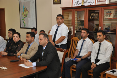 Şirvan Səhər İcra Hakimiyyətinin başçısı İlqar Abbasov vətəndaş qəbulu keçirib.