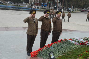 Şirvanda Fövqəladə Hallar Nazirliyi işçilərinin peşə bayramı qeyd edilib.