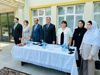 Şirvan Şəhər İcra Hakimiyyətinin başçısı İlqar Abbasov “Son zəng” tədbirində iştirak edib.