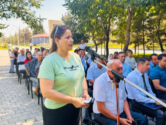 Şirvan Şəhər İcra Hakimiyyətinin başçısı İlqar Abbasov növbəti səyyar görüş keçirib.