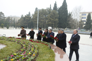 Şirvanda “20 Yanvar həqiqətlərinin dünya ictimaiyyətinə çatdırılmasında Ümummilli lider Heydər  Əliyevin rolu” mövzusunda dəyirmi masa keçirilib.