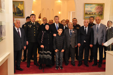 Şirvanda Ümummilli lider, Ulu Öndər Heydər Əliyevin anadan olmasının 103 illiyi münasibətilə xatirəsi anılıb.