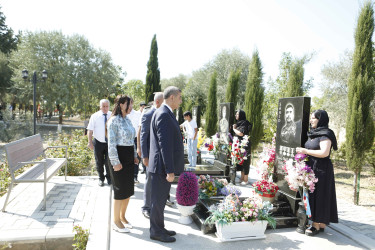 Şirvan Şəhər İcra Hakimiyyətinin başçısı ənənəvi olaraq bu ayın sonuncu cümə axşamı da şəhid ailələri ilə görüşüb 27.07.2023