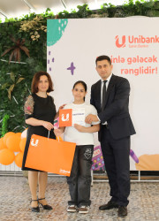 Unibank şəhid və qazi övladları üçün Şirvanda bayram tədbiri keçirib