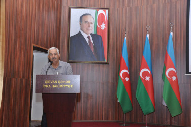 Şirvanda Anım Gününə həsr olunmuş tədbir keçirilib.