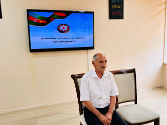 Şirvan Şəhər İcra Hakimiyyətinin başçısı İlqar Abbasov növbəti vətəndaş qəbulu keçirib.