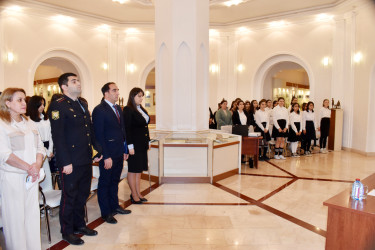 Şirvanda “Erkən nikah və qohumlar arasında nikahın fəsadları” mövzusunda maarifləndirici tədbir keçirilib.