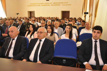 Şirvanda “Konstitusiya və Suverenlik İli” çərçivəsində tədbir keçirilib.
