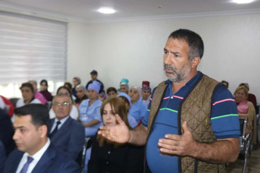 Şirvan Şəhər İcra Hakimiyyətinin başçısı İlqar Abbasov  növbəti səyyar görüş keçirib.