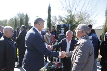 Şirvanda Zəfər Günü Şəhidlər Xiyabanı ziyarət olunub